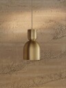 Collect Bell Lampeskjerm Messing