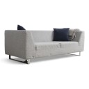 Bo Concept Nyrenset Lys grå 3-seter sofa