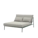 Muuto Daybed Settle Ribbed Weave 2/Dark Green
