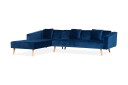 Vadso Hjørnesofa 303 cm   Blå