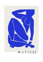 Nudo Blu III 1952 Boarder Plakat / 50x70