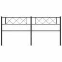  Sengegavl i metall svart 180 cm 8721012190924