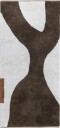Mette Ditmer Figura teppe Brown 70x150 cm