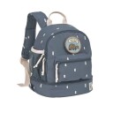 LÄSSIG Mini Backpack Happy Print s mid night blå