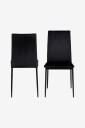 AC Design Furniture   Spisestol Alida 4 pk   Svart