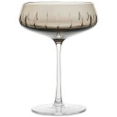 Louise Roe Single Cut Champagneglass Røyk