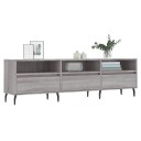 vidaXL TV-benk grå sonoma 150x30x44,5 cm konstruert tre 8720845875251
