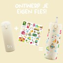 Drikkeflaske IZY Kids Yellow School 350 ml