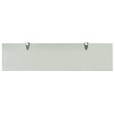 vidaXL Flytende hylle glass 80x20 cm 8 mm