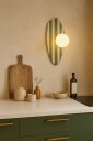 Thyrosel vegglampe 10 cm - Beige, Hvit, Grønn