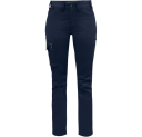 Texstar Wp37 Servicebukse Med Stretch Marinebla Marine 