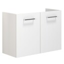 Dansani Mido+ Slim Servantskap 2 Dører B60-80x35cm Uten Servant Grå Matt / 60cm
