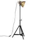  Gulvlampe 25 W antikk messing 35x35x65/95 cm E27