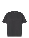 Weekday Relaxed Boxy Cotton T Shirt   Grey   XS