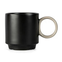Byon Noor kopp Ø7,5 cm Black-beige