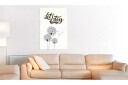 Bilde My Home Let's Stay Home 40x60 Artgeist sp. z o. o.