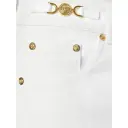 Versace Dame Jeans Hvit W26