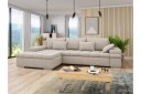 Naoma Sofa med Sjeselong 3 seter   Beige