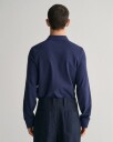 Klassisk piquéskjorte med lange ermer i regular fit EVENING BLUE XXL
