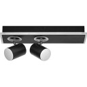 Ledvance Decor Mars tak  og veggspotlight 2 spotlights svart