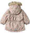 Wheat Vinterjakke   Mathilde   Grey Måneblomster   Wheat   2 år (92)   Vinterjakke Beige Rosa