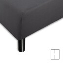 Nordstrand Home Splittlaken - 160x200x40 cm - Antrasittgrå stretchlaken - 100% Bomull -