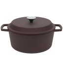 Mareld Støpejernsgryte 5 liter, plum