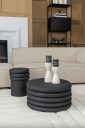 Trend Collection Riff Sofabord Sort L Ø60 x H28,5