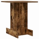 vidaXL Avlastningsbord Røkt eik 44,5 x 45 x 55 cm Konstruert tre