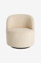 Ellos Home   Dreibar lenestol Room   Hvit