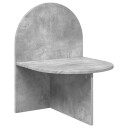  Nattbord Betonggrå 48 x 49 x 65 cm Konstruert tre