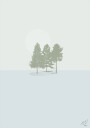 Minimal Forest.png Plakat Plakat / 50x70cm