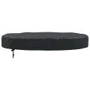  Utendørs Bordtrekk Svart 72 x 72 x 10 cm 210D stoff