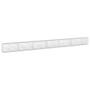 vidaXL Gabion med 3,5 mm tråd og 5x10 cm mesh 650x30x50 cm