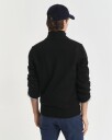 Gant Bomullsgenser med half zip BLACK M