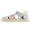 Bisgaard Sandaler   Barfot   Vic   Sikksakk   Bisgaard   33   Sandals Beige Blå Rosa