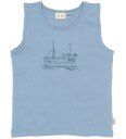 Petit Piao Ppstar Boys Undershirt 2 Pack Blue 110