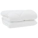 Vidaxl Vinter Dynen med pute 3 pcs Hvit 200 x cm Mikrofiber