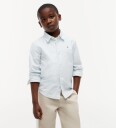 Tommy Hilfiger Flag Oxford Shirt Ls   Blue   152