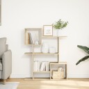 Romdeler bokhylle sonoma eik 92x29x112 cm konstruert tre