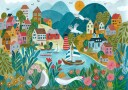 Coastal Village Plakat / 30x40