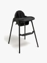 Beemoo CARE Eat Matstol, Pepper Black