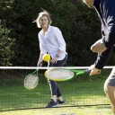 Tennis Sett Komplett Med Nett Og 2 X Racket Og Tennisball