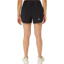 Asics Women's Road 3.5in Short Performance Black M, Performance Black