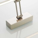 Lucande Thibaud LED-bildelampe, nikkel 83,4 cm