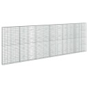 vidaXL Gabion med 5 mm tråd og 5x10 cm nett 700x20x200 cm