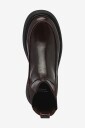 Copenhagen Studios   Chelseaboots Cph759 Patent Leather Chocolate   Brun