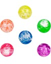 18 stk Små Sprettballer Assortert Design