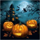 Halloween Servietter 20-Pakning 33x33cm
