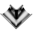 250 mm Rheinzink-gjæring innvendig zinc 105x62 mm / 10"